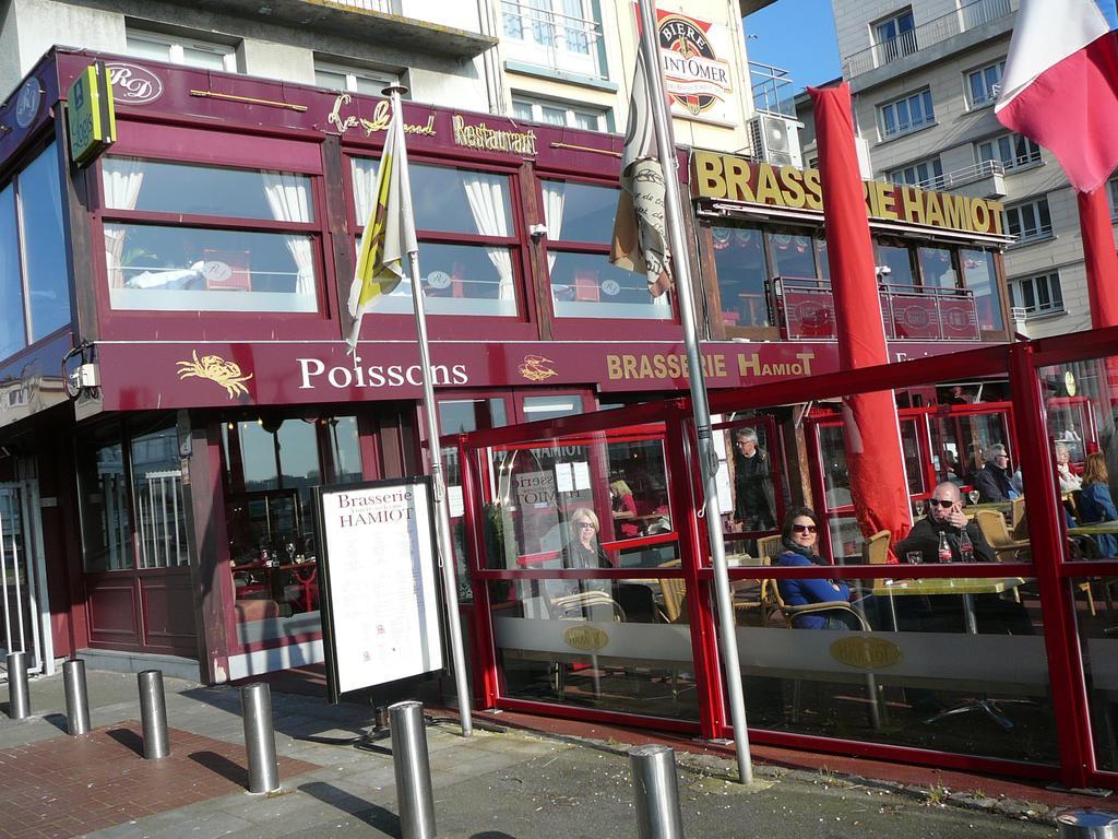 Logis Hôtel Hamiot Boulogne-sur-Mer Buitenkant foto
